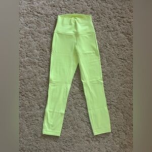 NWOT Lululemon Align™ High-Rise Crop 23" size 2, Faded Zap